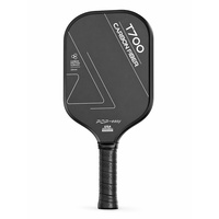 Ensemble de raquettes de pickleball en fibre de carbone T700 pressée à froid de qualité supérieure avec surface texturée pour le spin et le contrôle, raquette professionnelle