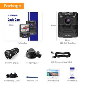 Commercio all'ingrosso AZDOME Dash Cam 2.4 pollici HD 1080P macchina fotografica <span class=keywords><strong>DVR</strong></span> videoregistratore 24h parcheggio Monitor Dash Cam auto <span class=keywords><strong>DVR</strong></span> - Product Image 3