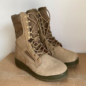Botas de Senderismo TSB21 de Gamuza Marrón, Impermeables, con Cordones, Tácticas para Exteriores, para Todas las Estaciones, Calzado de Trekking, Venta al Por Mayor, MOQ - Product Image 4