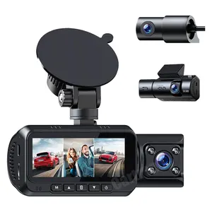 2023 Novo Novo 2 Polegada 2 câmeras de carro caixa preta hd 1080P câmeras WIFI embutidas Logger Visão Noturna g-sensor de carro dvr dash cam