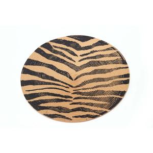Dệt da rắn thiết kế bóng PP nhựa bảng placemat không trơn trượt và không thấm nước với Vòng Bện cạnh có thể tái chế - Product Image 2