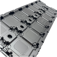 Grosir kemasan baki Blister plastik PET hitam sekali pakai untuk 14 buah soket LGA1700 Intel 12 generasi ke-13 14th CPU