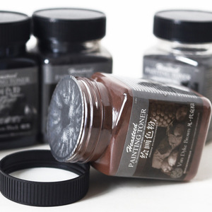 HEASTEED 10 couleurs de crayons à dessin au carbone/graphite/gris/ochre rouge/marron Van Dyke/ambre brûlé/peinture soluble dans l'eau, toner de peinture - Product Image 2