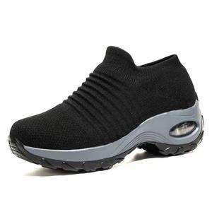 Zapatillas de Baile Modernas con Plataforma y Cordones, Tipo Mocasín, con Malla Transpirable y Amortiguación de Aire, Ideales para Caminar y Deportes - Product Image 1
