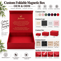 Scatola Regalo Personalizzata in Cartone Rigido Riciclabile con Chiusura Magnetica, Design a Libro, Fodera Personalizzata per Accessori di Abbigliamento