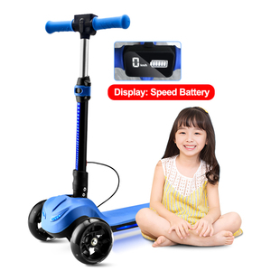 Scooter électrique 3 roues enfants Impression tige droite 24V Sports d'hiver <span class=keywords><strong>luge</strong></span> pour enfants scooter pour enfants - Product Image 3