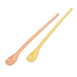 Cucharas de plástico XLong de 22cm para favores de fiesta de verano - Product Image 1