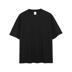 Vente en gros High Street <span class=keywords><strong>Ins</strong></span> 230g épaissi Double surdimensionné ample T-shirt à manches courtes Version de base Chemise - Product Image 6