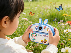 Caméra d'impression instantanée OEM 2026 avec boîte couleur – Jouet tendance pour enfants – Appareil <span class=keywords><strong>photo</strong></span> pour selfies - Product Image 5