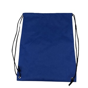 Sac à cordon en polyester recyclé de haute qualité avec logo personnalisé en gros - Product Image 4