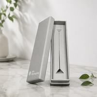 Boîte rigide avec couvercle et base, avec insert personnalisé, pour 3 packs d'huiles parfumées naturelles, coffret cadeau d'essences