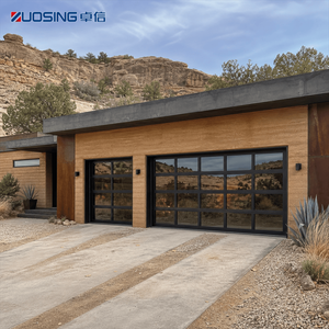 <span class=keywords><strong>Porte</strong></span> <span class=keywords><strong>de</strong></span> <span class=keywords><strong>garage</strong></span> <span class=keywords><strong>sectionnelle</strong></span> en verre trempé avec joints d'étanchéité et quincaillerie <span class=keywords><strong>de</strong></span> sécurité fiable pour les maisons - Product Image 1