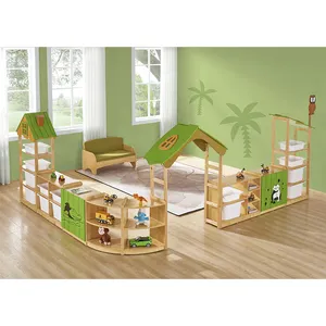 Moetry ชุดเฟอร์นิเจอร์ไม้สำหรับเด็กเล่นมุมสำหรับโรงเรียนห้องเรียนหรือโรงแรมดีไซน์ทันสมัย - Product Image 3