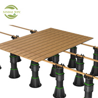 XINDAI toit-terrasse surélevé carrelage piédestal en plastique piédestal réglable pour terrasse