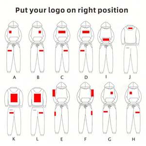 Sudadera con Capucha Oversize de Forro Polar para Hombre 2026, 350GSM, con Serigrafía, Logotipo Personalizado Bordado, Patrón Liso, Venta al por Mayor - Product Image 3