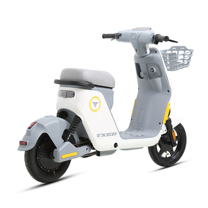 Motocicleta con Marco de Acero de 14 Pulgadas, Batería de Litio de 48V 24Ah, Asiento Acolchado, Velocidad Media de 60 km/h, Equipada con Batería de Litio de 48V/24Ah - Product Image 3
