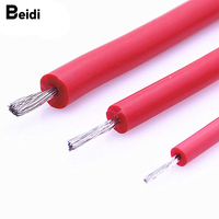 Cable de Conexión Aislado de Silicona Ultra Suave BEIDI de 24 AWG para Aplicaciones de Calentamiento a Alta Temperatura 600V