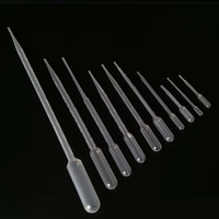 Pipette de transfert médicale jetable de différentes tailles 40ul 230mm avec un volume de 1000ul