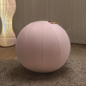 55cm Yoga Ball Cover Stability Ball Chair pour la grossesse Yoga Balance Stabilité Exercice Fitness 65cm Yoga Ball Cover - Product Image 1