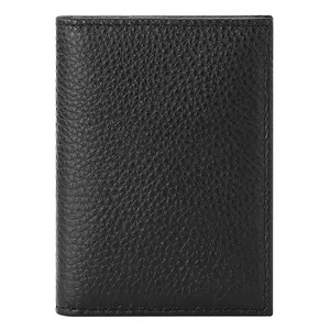 Personnalisé Slim Id Business Name Card Holder Portefeuille Pince à billets Litchi Grain Première couche Cuir de vachette Titulaire de la carte de crédit - Product Image 4