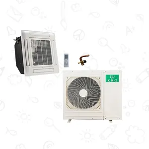 Aire acondicionado de casete 48000BTU Calefacción de refrigeración 12.5KW SISTEMA DE AIRE ACONDICIONADO CENTRAL R410A/R32 5P Respetuoso con el medio ambiente 4TON