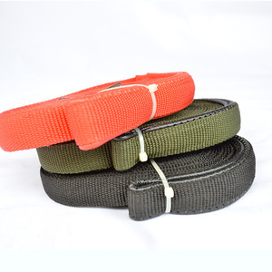Correa de Nailon para Perro Shouzu, Negra, Roja, Verde Militar, Cinturón de Tracción Resistente para Entrenamiento de Mascotas - Product Image 2