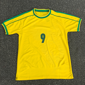 Camiseta Retro del Equipo Nacional de Fútbol de Brasil Ronaldo, Uniforme Clásico de Fútbol, Modelo Antiguo - Product Image 4