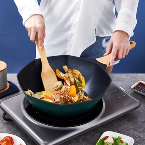 Wok elettrico <span class=keywords><strong>in</strong></span> <span class=keywords><strong>pietra</strong></span> medica facile da pulire padella antiaderente <span class=keywords><strong>in</strong></span> acciaio inossidabile - Product Image 5