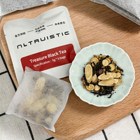 Thé noir de première qualité avec mélange d'herbes médicinales Astragale et Réglisse, 25g par boîte, OEM personnalisé, vente en gros