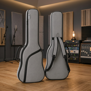 Housse de transport pour guitare en tissu Oxford imperméable |   Housse souple à double épaule et rembourrage épais pour Midex ELC-40 - Product Image 3