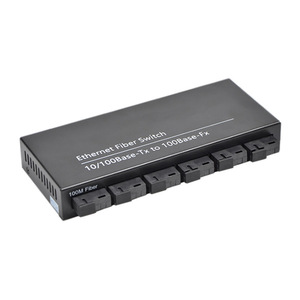 INFICOMO RD-FE602 10/100Mbps Hızlı Ethernet Anahtarı 80KM Fiber Optik Medya Dönüştürücü Tek Modlu 2*RJ45 6*SC 6 Portlu - Product Image 3