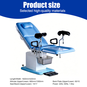 Silla de Examen Ginecológico Eléctrica con Respaldo Ajustable, Venta Directa de Fábrica, para Centros de Salud Comunitarios <span class=keywords><strong>y</strong></span> Clínicas - Product Image 5