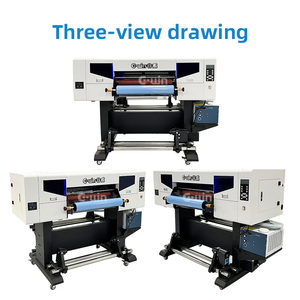 Impresora UV DTF Gwin de 600 mm, rollo a rollo, 1200 dpi, máquina de impresión textil para etiquetas con tres cabezales - Product Image 5