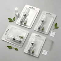 Kit d'emballage sous blister pour seringue à concentré botanique, injecteur en verre Luer Lock de 1 ml avec embout arrondi