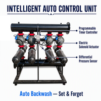 Filter Cakram Penyaring Air Irigasi Tetes Pertanian Otomatis Berlapis Efisiensi Tinggi