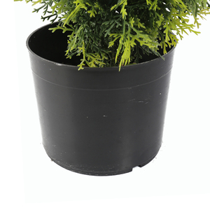 Arbre artificiel en spirale de haute qualité résistant aux UV, en <span class=keywords><strong>buis</strong></span>, avec tronc en bois véritable, pour <span class=keywords><strong>la</strong></span> décoration extérieure du jardin - Product Image 6