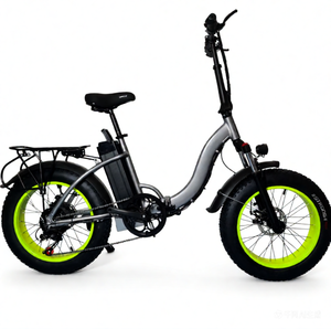 Batterie au lithium 48V 10.5Ah, pneus 20*4 pouces, JIMANO 7 vitesses, corps en aluminium, moteur sans balais, suspension avant, vélo électrique urbain tout-terrain - Product Image 4