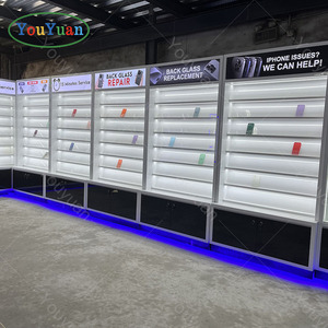 Benutzer definierte Handy-Zubehör Shop Vitrine für Handy-Schrank mit abschließbaren Speicher mobile Vitrine Vitrine - Product Image 6