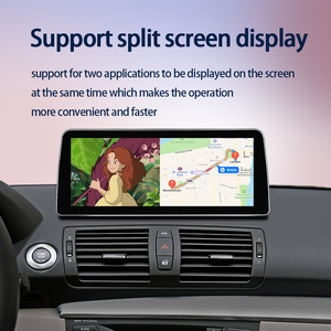 LELV Qualcomm665 2025 Nouveau système Android CarPlay sans fil pour BMW Série 1 E81 E82 E87 E88 CCC CIC Lecteurs vidéo de voiture - Product Image 5