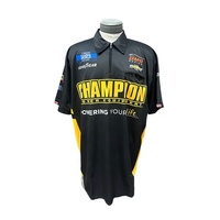 Maillot de course de moto de sublimation de haute qualité Racing Crew Polo Quarter Zip Shirt Motorcycle & Auto Racing Wear