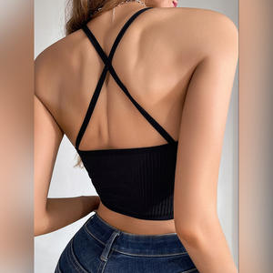 Top Corto Sexy de Moda para Mujer, Corsé Informal, Bralette de Encaje, Lencería Ajustable, Sin Espalda, Ropa Interior Sin Costuras, Talla Mediana - Product Image 2