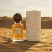 Meilleur prix, flacon de parfum transparent de 50 ml, flacon de parfum rond de luxe de 100 ml, flacon de parfum en verre vide de 30 ml avec couvercle en bois