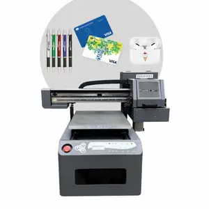 Digitaler uv-drucker a2 a3 größe 4050 4060 flachbett mit xp600-köpfen handyhülle schlüsselanhänger acryl hochgeschwindigkeits-uv-drucker