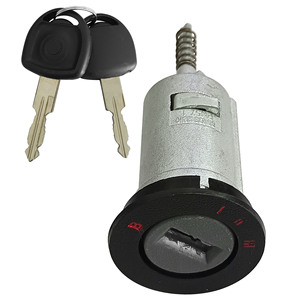 Opel Ignition <b>Lock</b> Cylinder Ob245d3 Left Slot <b>Key</b> Automotive Part 2 <b>Keys</b> Black Cylindrical <b>Lock</b> - Product Image 5
