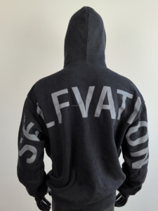Felpe Oversize Unisex in Misto Cotone con Stampa Personalizzata e Design a Rilievo per Produttori di <span class=keywords><strong>Abbigliamento</strong></span> Maschile - Product Image 3