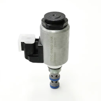 Vanne cartouche électro-hydraulique ISV10-B34, 2 positions 3 voies, commande directionnelle à bobine, filetée, OEM personnalisée, vérifiée