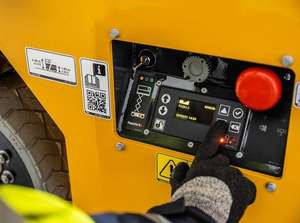 Gunting listrik Haulotte bekas mengangkat Compact14 dengan lukisan baru & roda baru & baterai baru, Lift gunting bekas di Tiongkok - Product Image 3