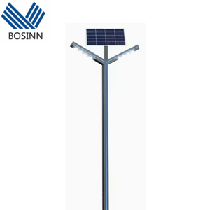 Lampes solaires de jardin <span class=keywords><strong>avec</strong></span> détecteur optique, motif en Y, lampe de paysage, zone piétonne, éclairage solaire de pilier carré - Product Image 1