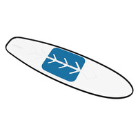 Planche à pagaie gonflable transparente bleue en PC, modèle MY-NANAO, pour sports nautiques en plein air unisexe