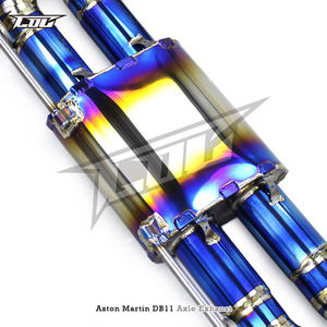 Sistema de Escape Trasero de Titanio Boska Factory para Aston Martin DB11 V12 5.2L 2016-2019, Silenciador de Alto Rendimiento - Product Image 4